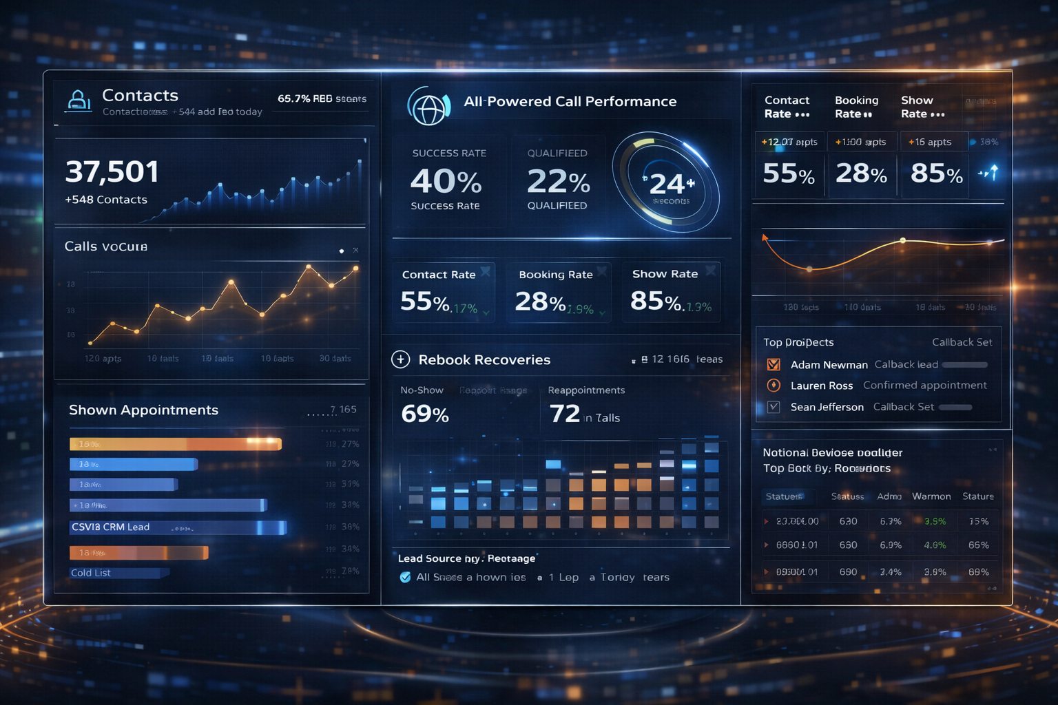 Performance dashboard
